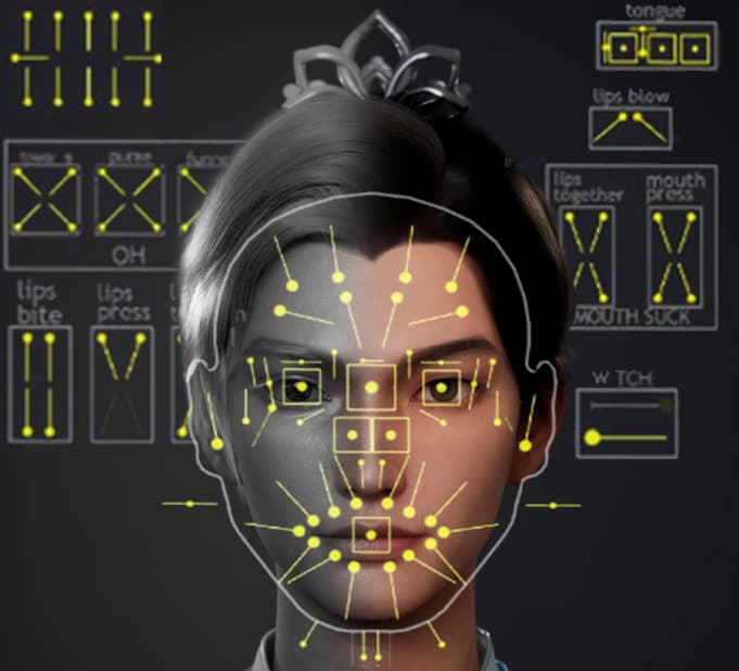 高仿真数字人